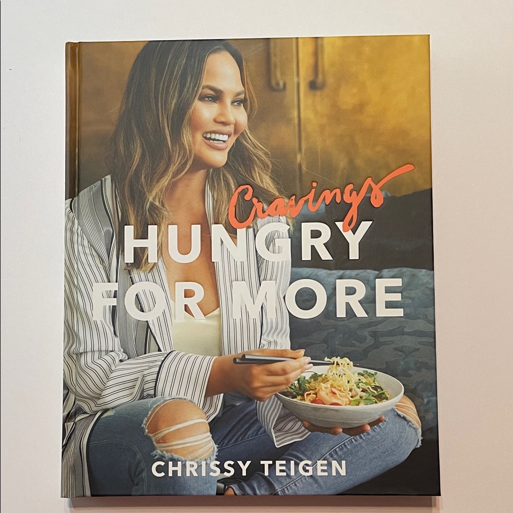Cravings: Hungry for More by - Hardcover Cook Book by Chrissy Teigen